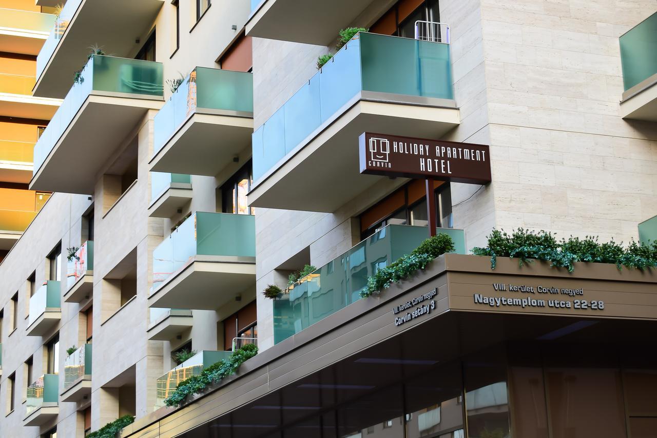 Corvin Holiday Apartments Hotel Budapeste Exterior foto